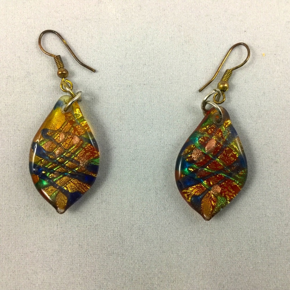Art Glass Earrings